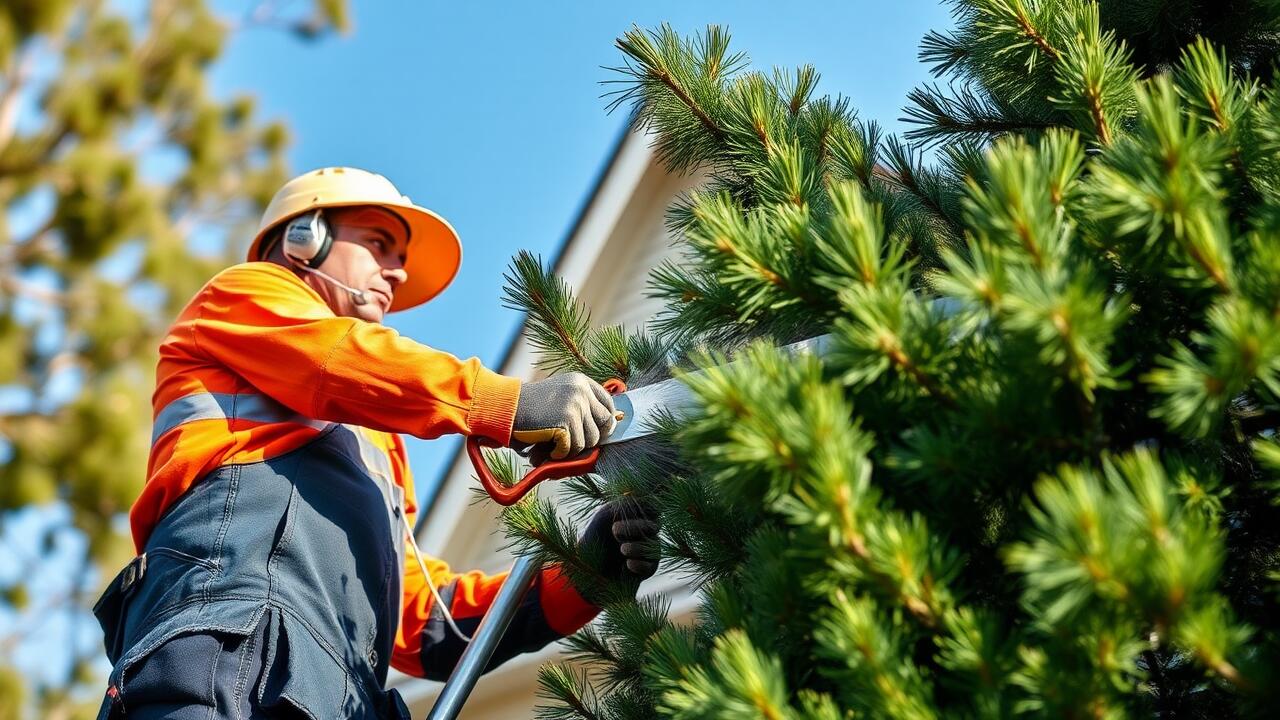 How much does it cost to trim trees around house?