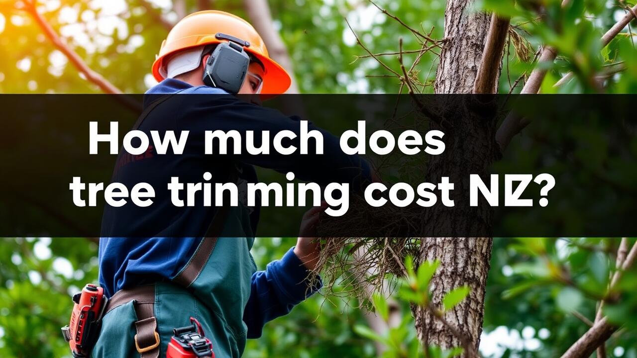 How much does tree trimming cost NZ?