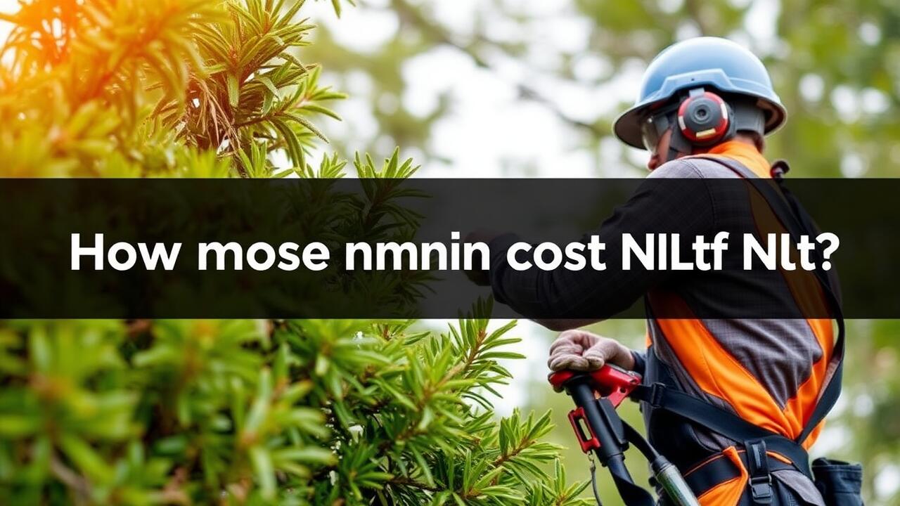 How much does tree trimming cost NZ?