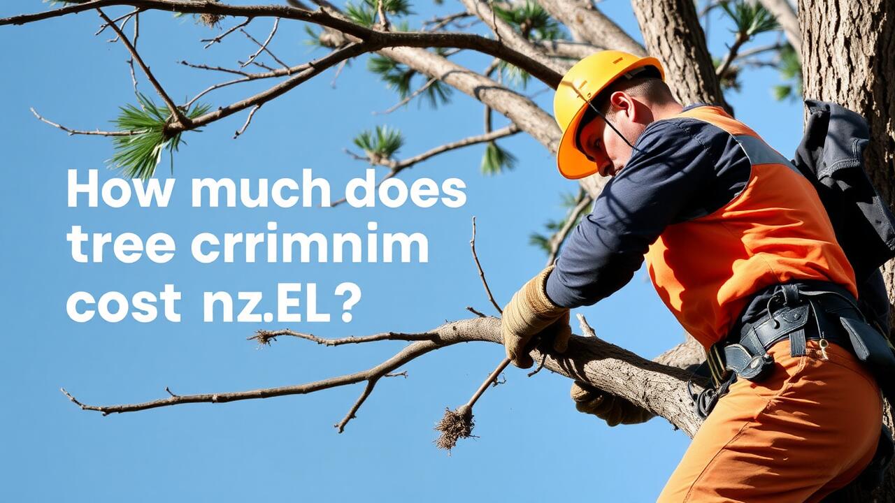 How much does tree trimming cost NZ?