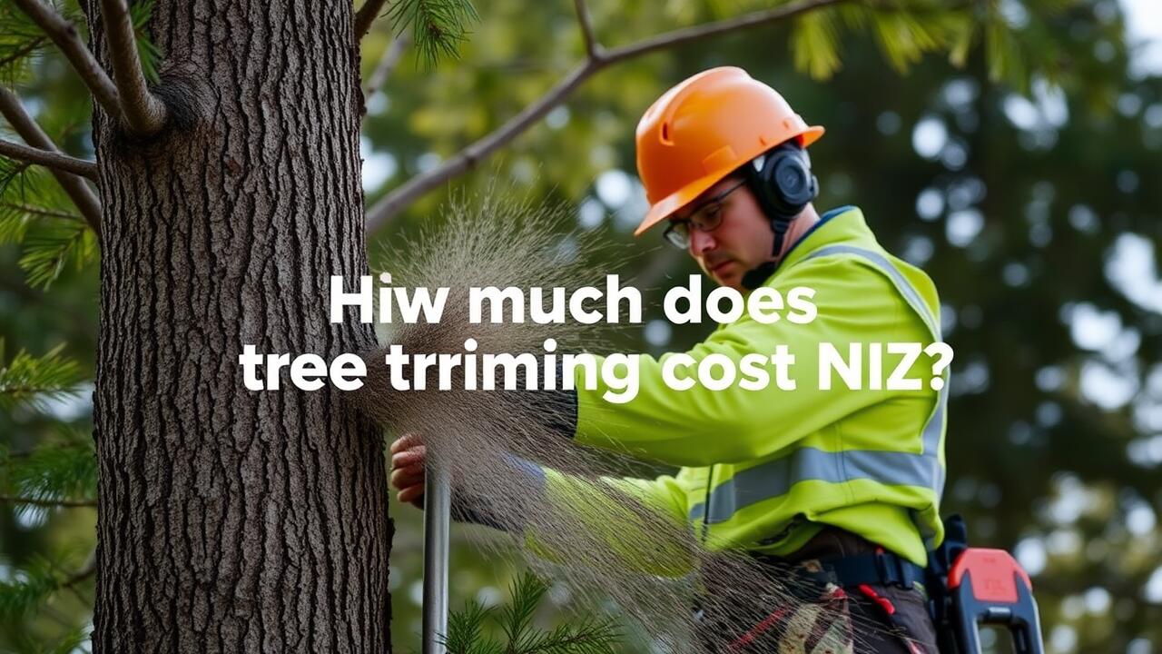 How much does tree trimming cost NZ?