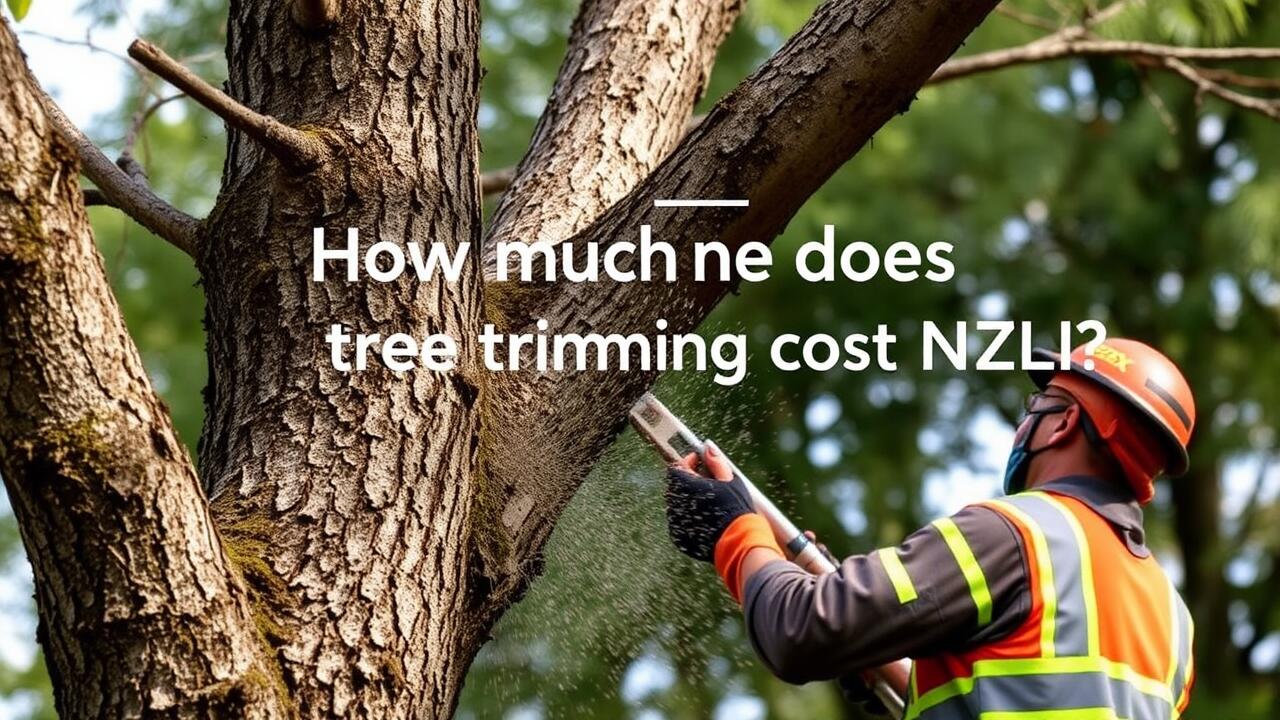 How much does tree trimming cost NZ?