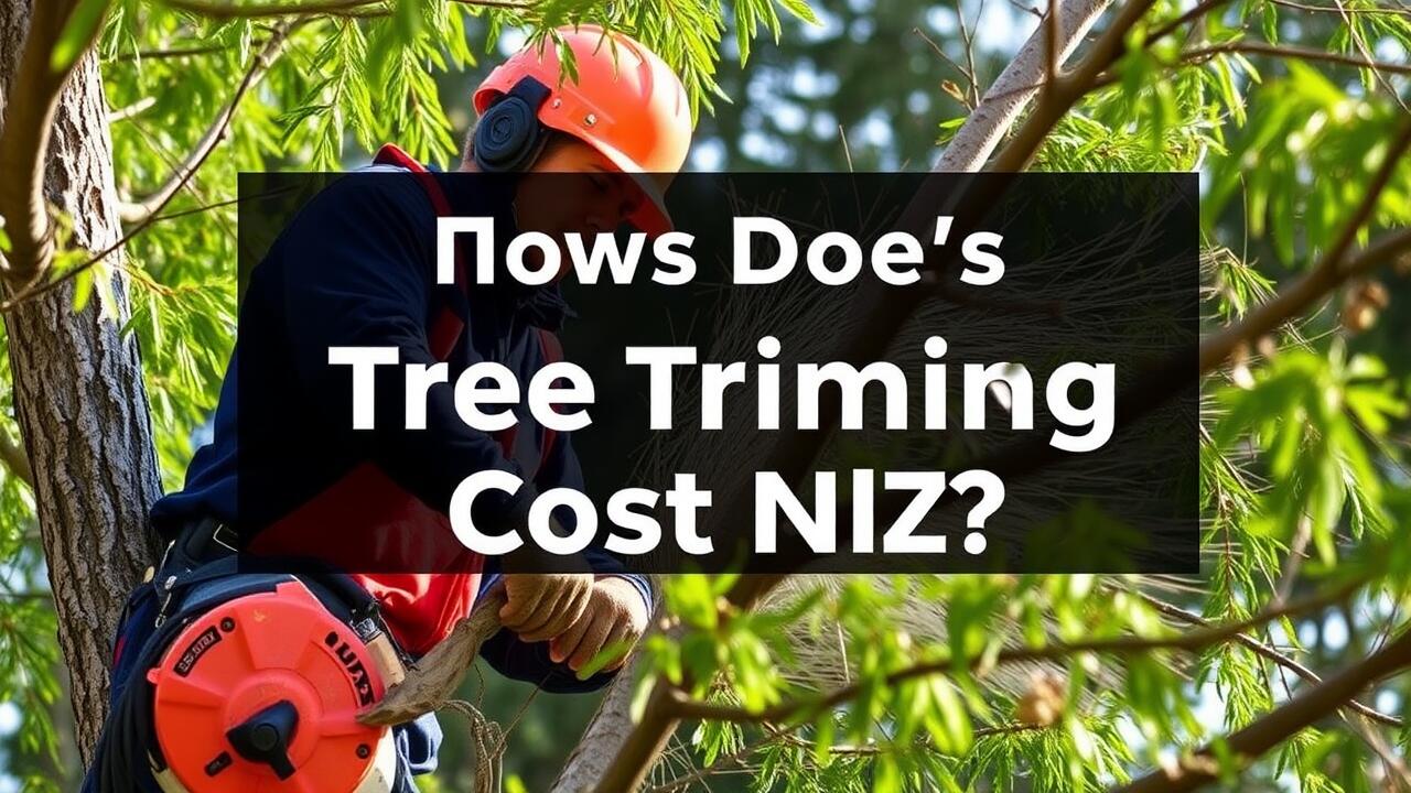 How much does tree trimming cost NZ?