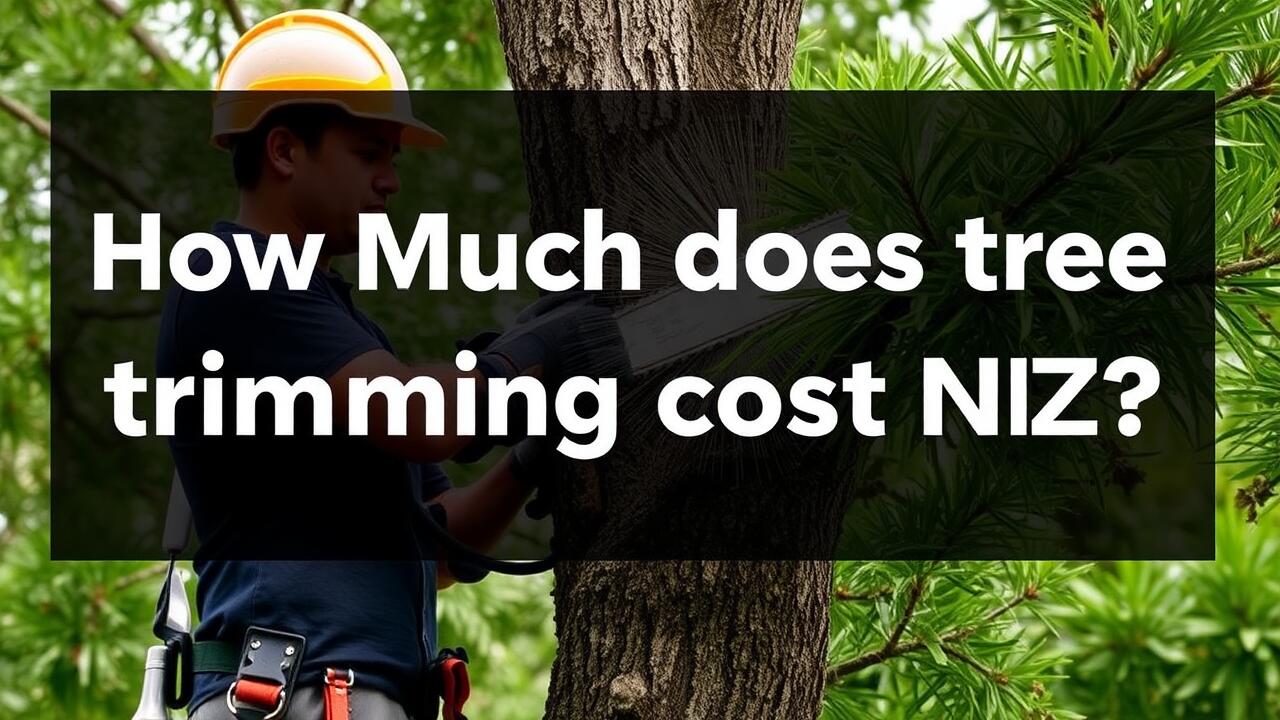 How much does tree trimming cost NZ?