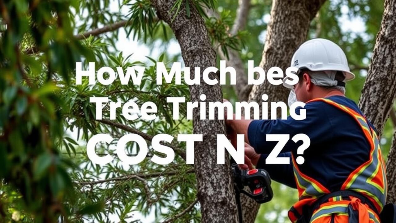 How much does tree trimming cost NZ?