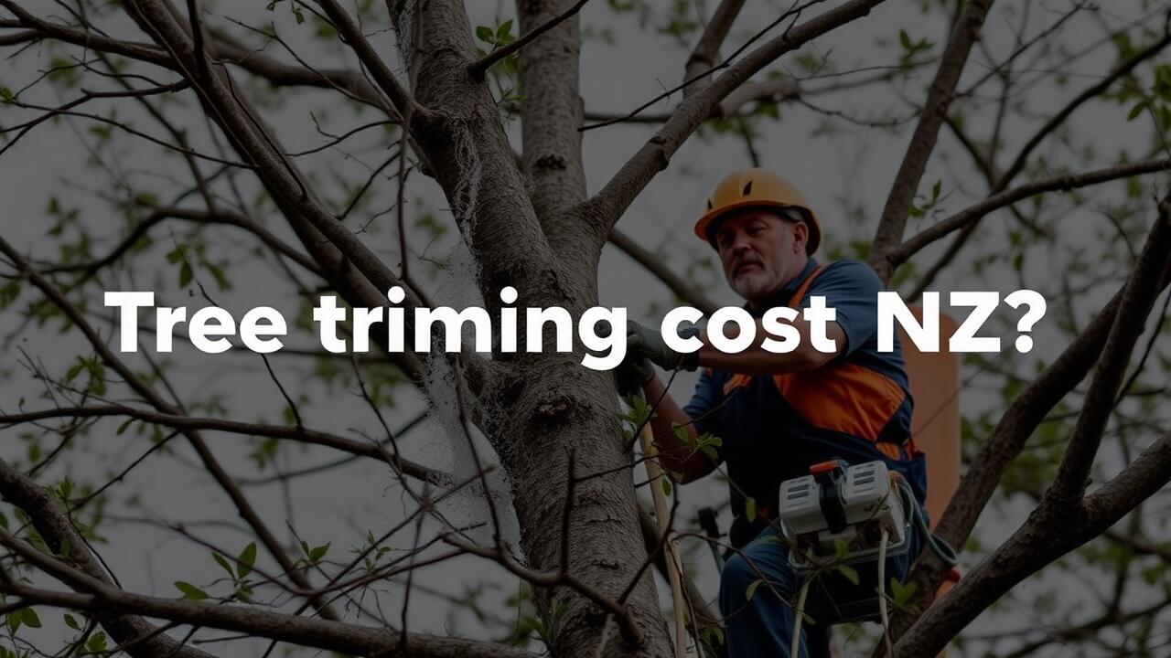 How much does tree trimming cost NZ?