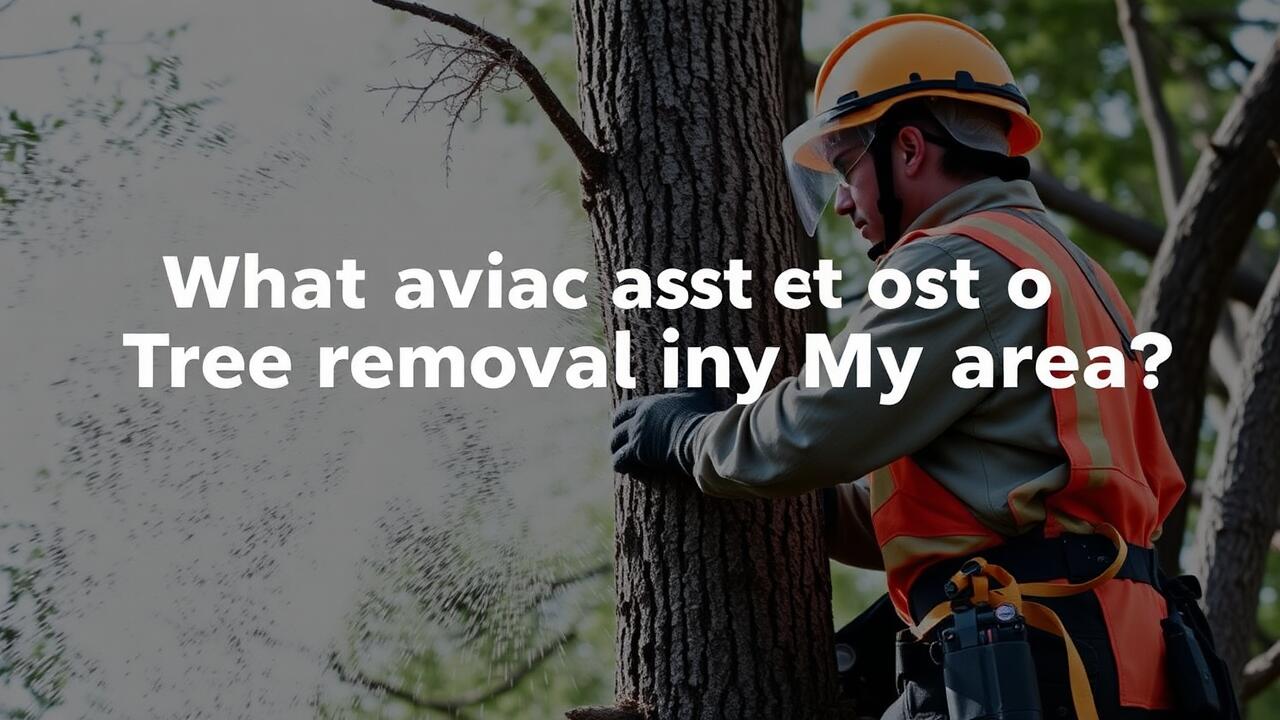 What is the average cost of tree removal in my area?