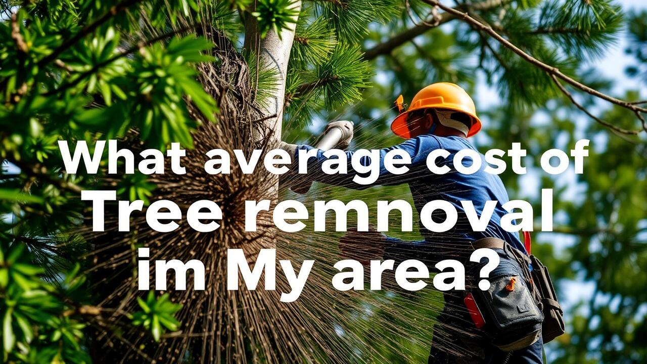 What is the average cost of tree removal in my area?