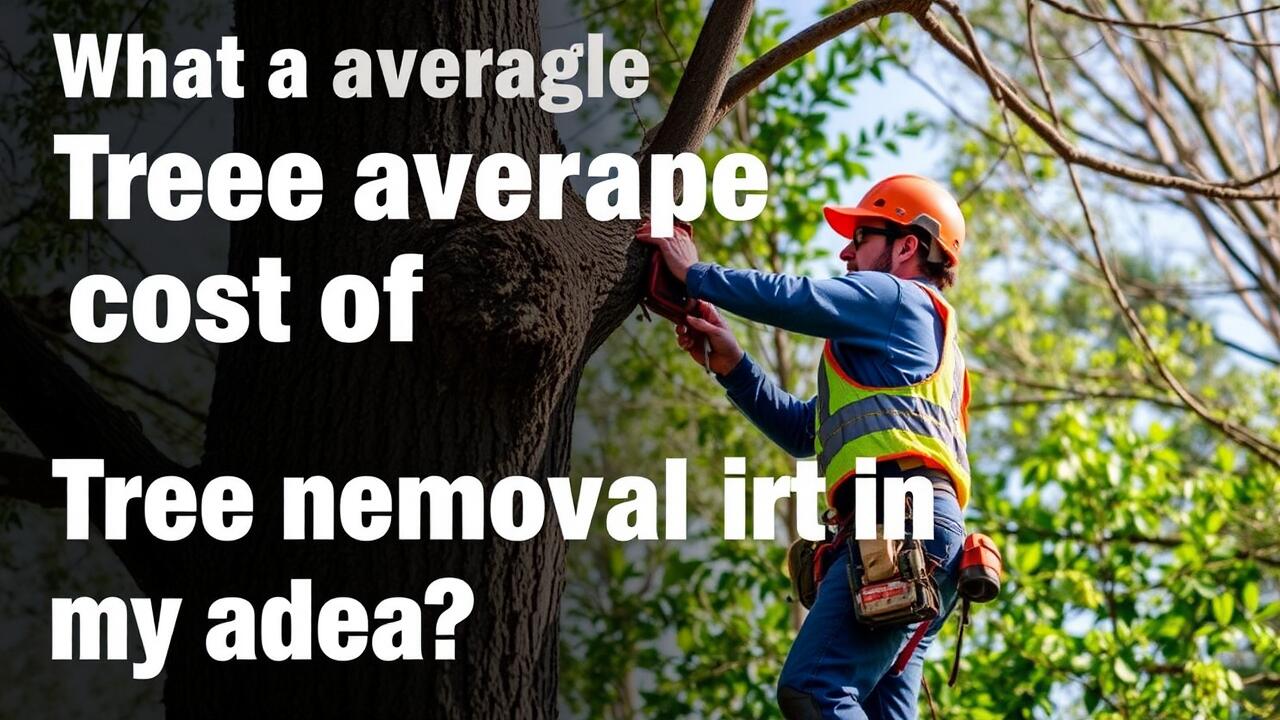 What is the average cost of tree removal in my area?